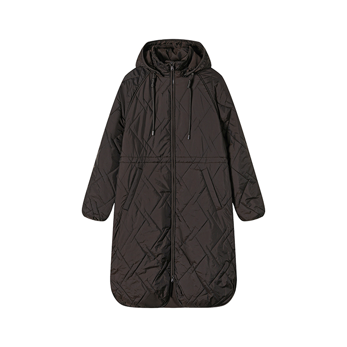 Women's Long Woven Cotton Jacket