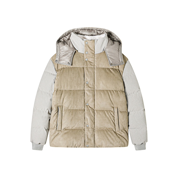 Men's Winter Cotton Jacket with Fleece Lining